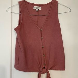 Madewell tie top